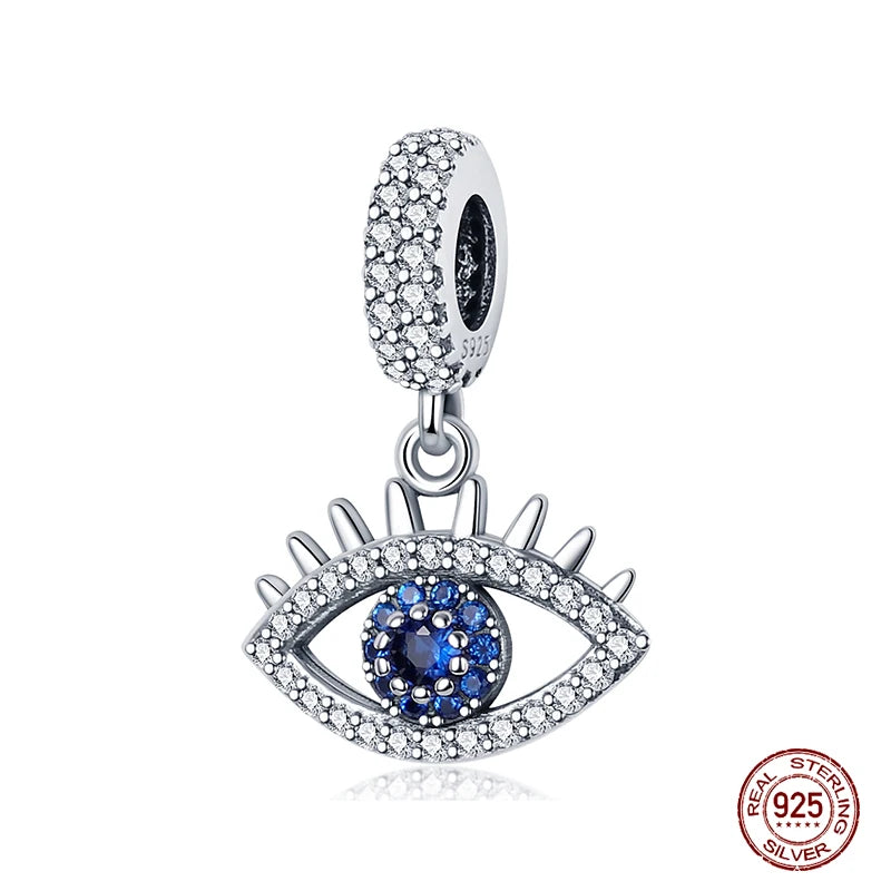 925 Sterling Silver Chameleon Luminous Firefly Butterfly Charms Beads Fit Qikaola 925 Original Bracelets Fine DIY Jewelry Making