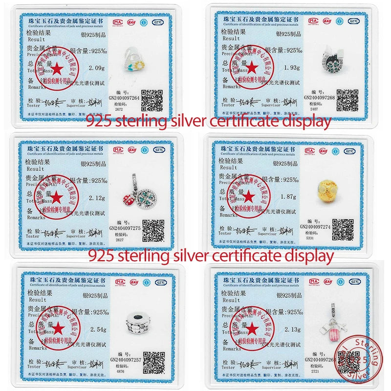 925 Sterling Silver Chameleon Luminous Firefly Butterfly Charms Beads Fit Qikaola 925 Original Bracelets Fine DIY Jewelry Making