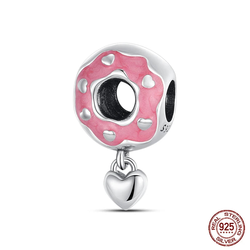 925 Sterling Silver Chameleon Luminous Firefly Butterfly Charms Beads Fit Qikaola 925 Original Bracelets Fine DIY Jewelry Making