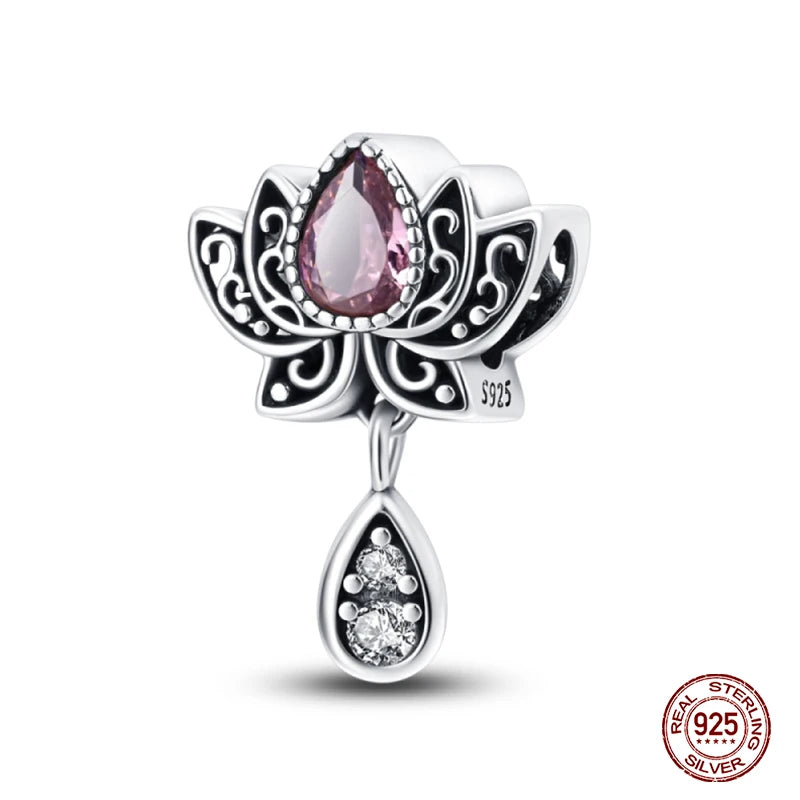 925 Sterling Silver Chameleon Luminous Firefly Butterfly Charms Beads Fit Qikaola 925 Original Bracelets Fine DIY Jewelry Making