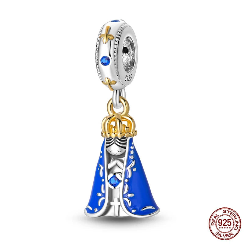 925 Sterling Silver Chameleon Luminous Firefly Butterfly Charms Beads Fit Qikaola 925 Original Bracelets Fine DIY Jewelry Making