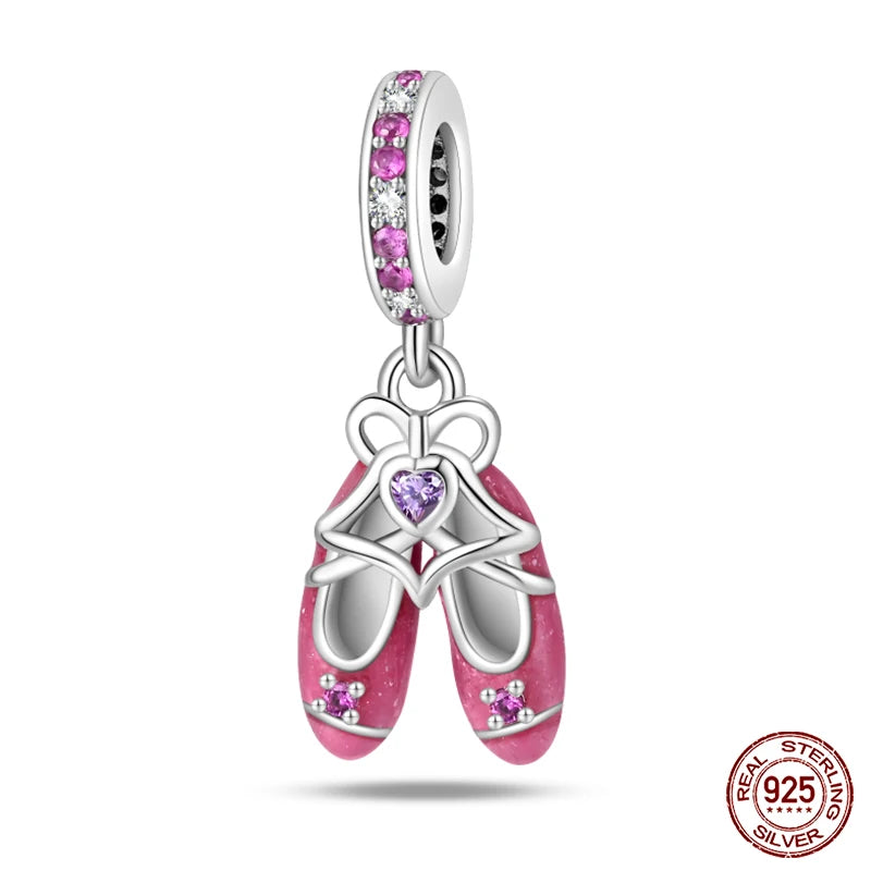 925 Sterling Silver Chameleon Luminous Firefly Butterfly Charms Beads Fit Qikaola 925 Original Bracelets Fine DIY Jewelry Making