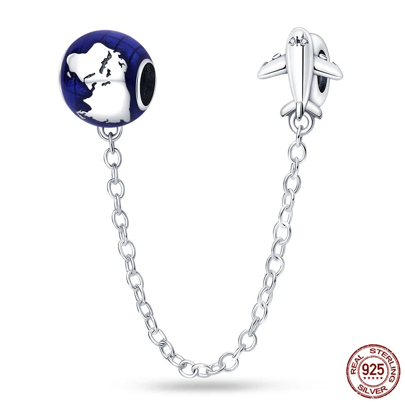 925 Sterling Silver Chameleon Luminous Firefly Butterfly Charms Beads Fit Qikaola 925 Original Bracelets Fine DIY Jewelry Making