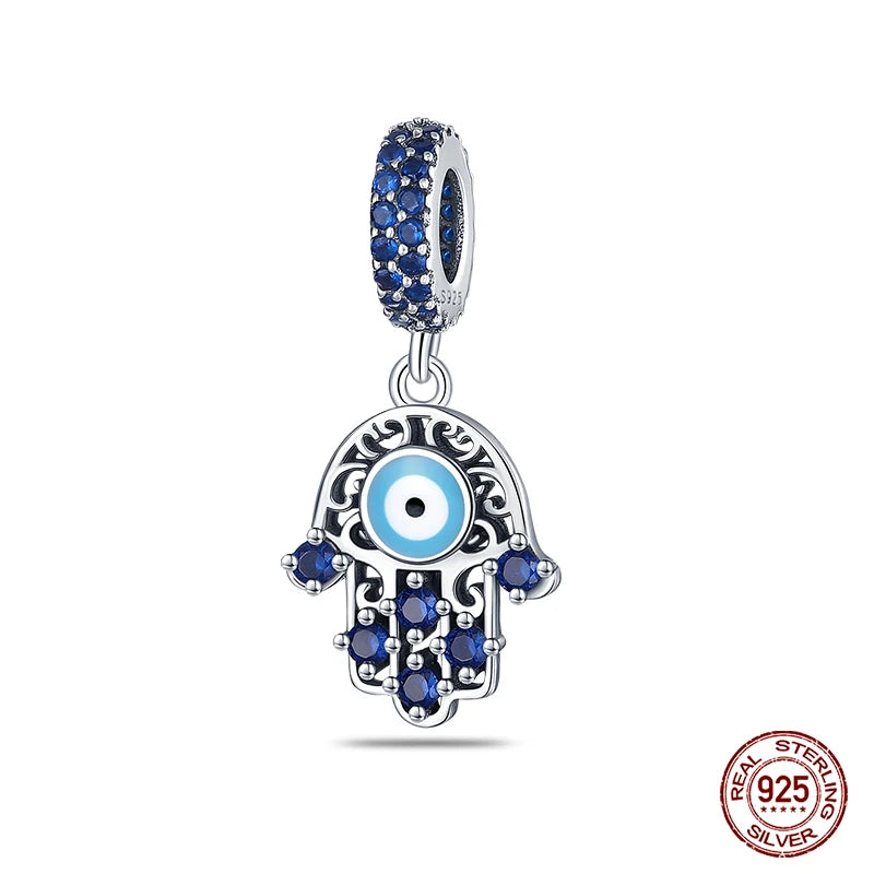 925 Sterling Silver Chameleon Luminous Firefly Butterfly Charms Beads Fit Qikaola 925 Original Bracelets Fine DIY Jewelry Making