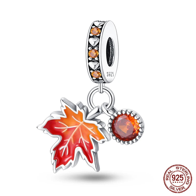 925 Sterling Silver Chameleon Luminous Firefly Butterfly Charms Beads Fit Qikaola 925 Original Bracelets Fine DIY Jewelry Making