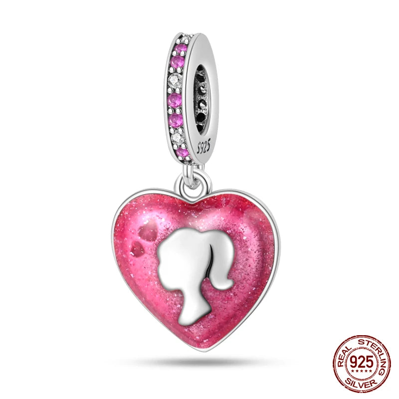 925 Sterling Silver Chameleon Luminous Firefly Butterfly Charms Beads Fit Qikaola 925 Original Bracelets Fine DIY Jewelry Making