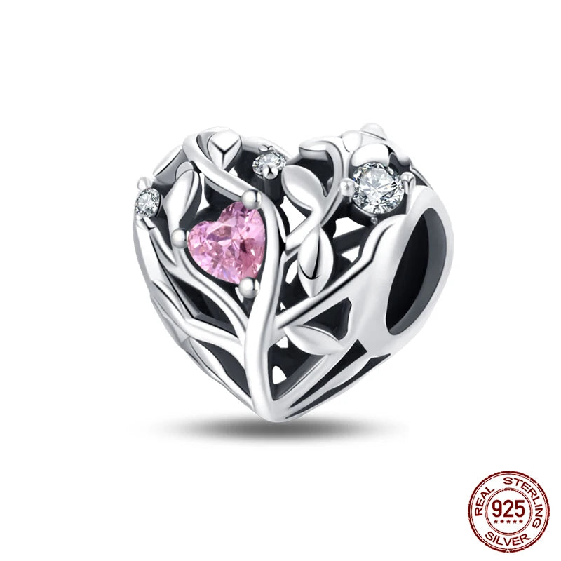 925 Sterling Silver Chameleon Luminous Firefly Butterfly Charms Beads Fit Qikaola 925 Original Bracelets Fine DIY Jewelry Making