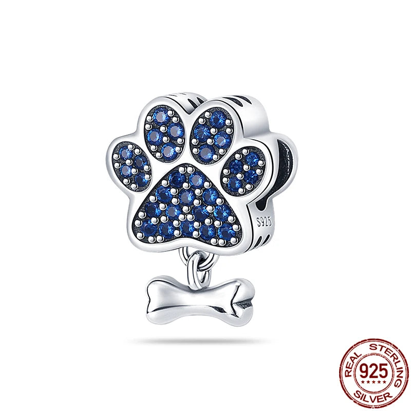 925 Sterling Silver Chameleon Luminous Firefly Butterfly Charms Beads Fit Qikaola 925 Original Bracelets Fine DIY Jewelry Making