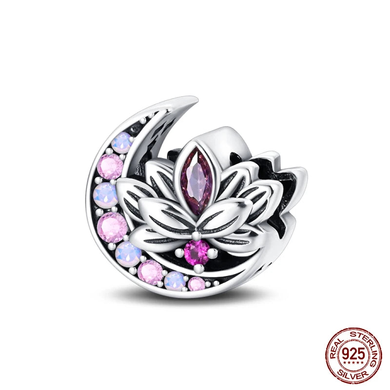 925 Sterling Silver Chameleon Luminous Firefly Butterfly Charms Beads Fit Qikaola 925 Original Bracelets Fine DIY Jewelry Making